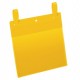 50 buste identificazione con fascette 210x148mm(A5-ORIZ.)art.1749Giallo DURABLE