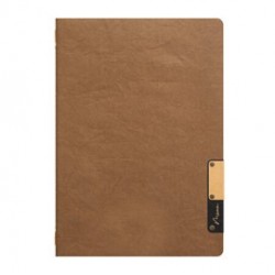 Porta MenU' A4-24,5x34cm Marrone Nature con 1 INSERTO DOPPIO