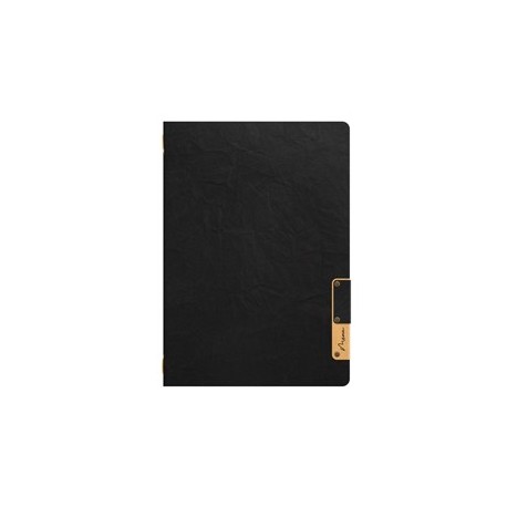 Porta MenU' A5-24,9x17,5cm Nero Nature con 1 INSERTO DOPPIO