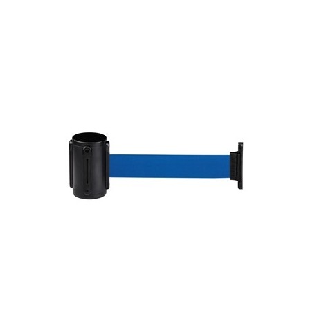 Segnapercorso murale Nero con nastro 200cm Blu Alfa Mural