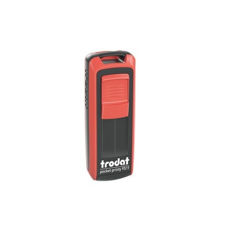 Timbro tascabile Pocket Printy 9511 38x14mm personaliz.4 righ autoinch. TRODAT