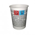 50 Bicchieri in carta con marcatura S.U.P 210ml Dopla Green