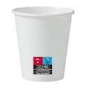 50 Bicchieri in carta 250ml con marcatura S.U.P Dopla Green