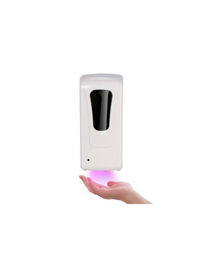Dispenser automatico a riempimento 1LT bianco Gelly Plus con luce UV