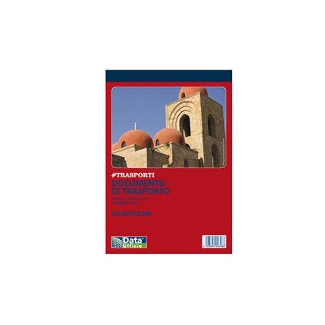 Blocco DDT 50/50copie autor. 21,5x14,8cm DU1607CD200