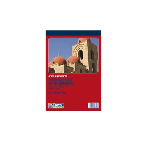 Blocco DDT 33/33/33copie autor. 21,5x14,8cm DU1607CD330