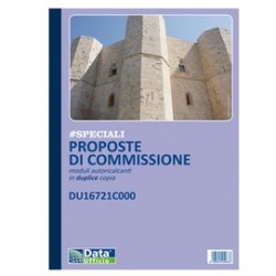 Blocco Proposte Commissione 50/50 copie autor. 29,7x21,5cm DU16721C000