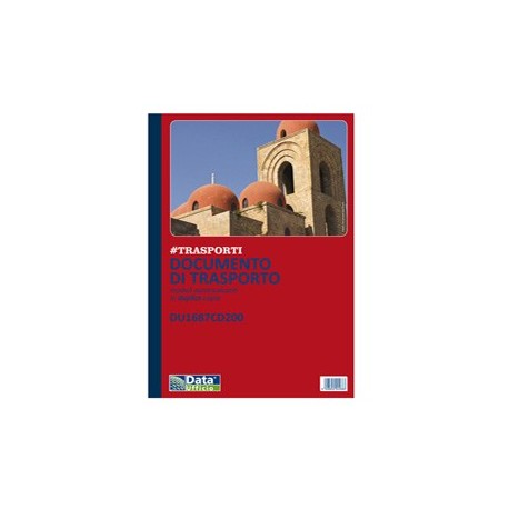 Blocco DDT 50/50copie autor. 29,7x21,5cm DU1687CD200