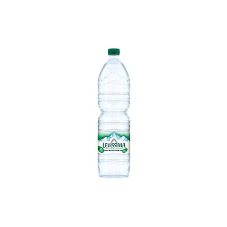 Acqua naturale bottiglia PET 100 riciclabile 1,5lt Levissima