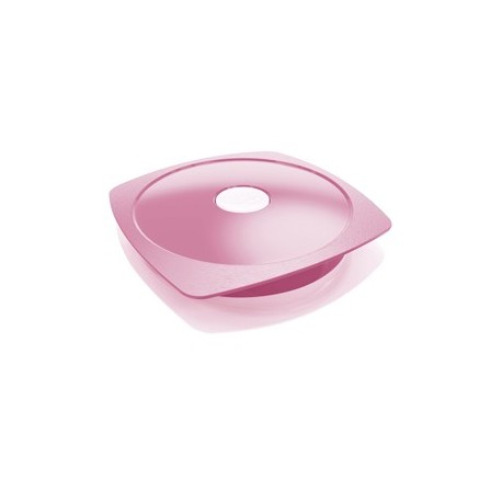 Piatto lunch box con coperchio Picnik Adults rosa Maped