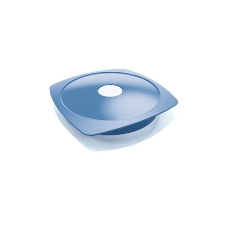 Piatto lunch box con coperchio Picnik Adults blu Maped
