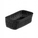 Cestino Vanity polipropilene rettangolare 32,5x17,5x10h cm nero Leone