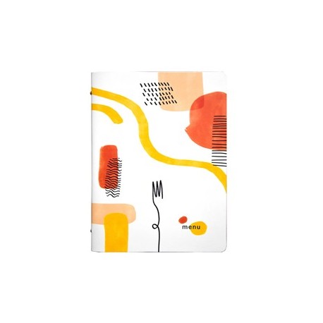 PortamenU' F.to A4 24,6x31,6cm Linea Spaghetti - bianco
