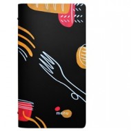 PortamenU' F.to 18x31,6cm Linea Spaghetti - nero