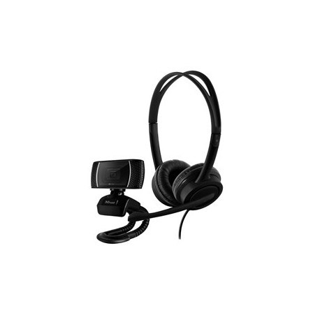 Set Webcam + Microfono Doba 2in1 - nero - Trust
