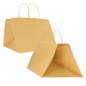 15 Shopper Surf Maxi 34x34x25cm carta biokraft avana