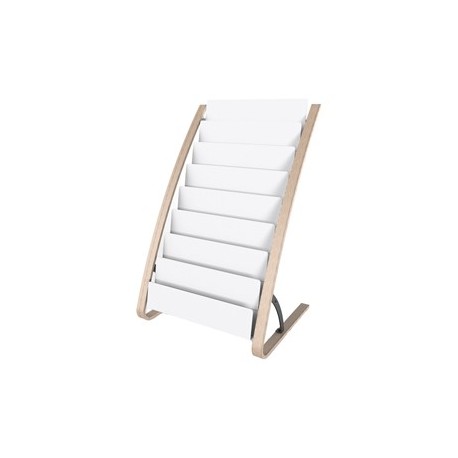 Portariviste da terra dim. 58x50x93cm - 8X2 tasche ALBA
