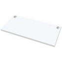 Piano di lavoro per scrivania Cambio - 140x80x2,5cm - bianco Fellowes