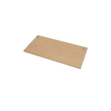 Piano di lavoro per scrivania Cambio - 180x80x2,5cm - acero Fellowes