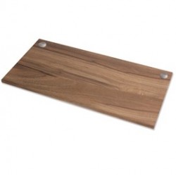 Piano di lavoro per scrivania Cambio - 180x80x2,5cm - noce Fellowes