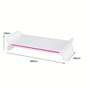 Supporto monitor Ergo WOW bianco/fucsia - Leitz