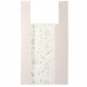 Scatola 500 Shoppers bianchi MIDI 16µ 28x50CM 7+7cm Mater-Bi