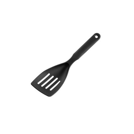Paletta forata nera in nylon 28cm