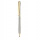 Penna sfera Aldo Domani punta M fusto silver Monteverde