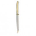 Penna sfera Aldo Domani punta M fusto silver Monteverde