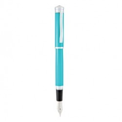 Penna stilografica Strata M fusto turchese Monteverde