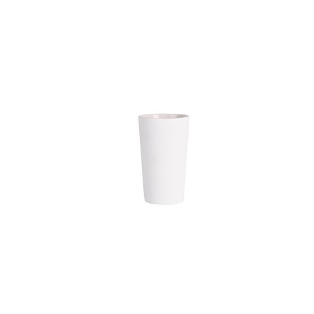Bicchiere porta spazzolini bianco linea Mercurio