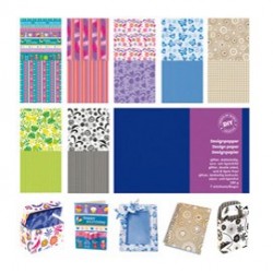 Busta 7 fg carta Scrapbooking 30,5x30,5cm 180gr/mq ass. Provenzale DECO