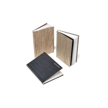 Quaderno editoriale Colorosa Wood dim. 12x17cm rig punti. col. ass. Ri.Plast