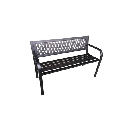 Panca da giardino Boulevard L120cm in acciaio e ABS