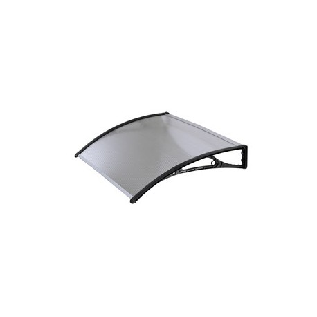 Pensilina modulare L100xP60cm trasparente in policarbonato alveolare