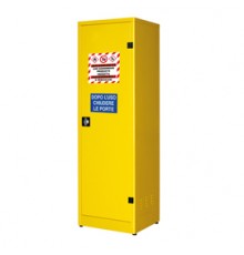 Armadio di sicurezza per liquidi infiammabili 57,5x50x185cm giallo
