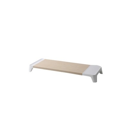 Supporto monitor in legno con caricatore wireless x Smartphone incluso Eyes6
