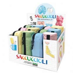 Expo 12 astuccio Saccuccioli Basic Pastel colori e forme assortiti Lebez