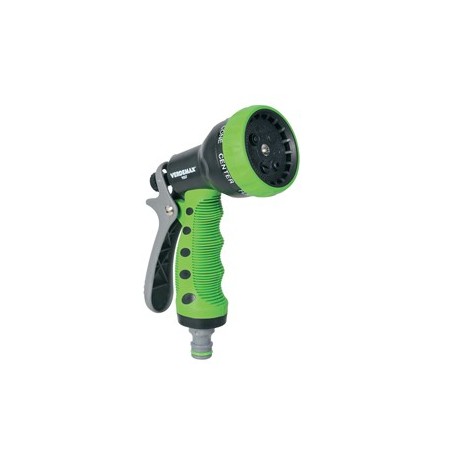 Pistola a doccia per irrigazione in plastica 7 getti