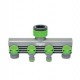 Raccordo rubinetto a 4 uscite