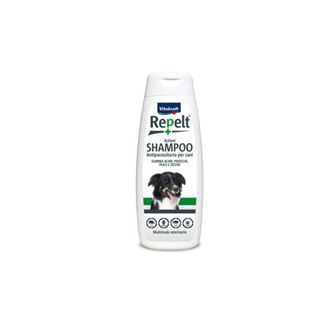 Shampoo antiparassitario per cani f.to 250ml - Repelt