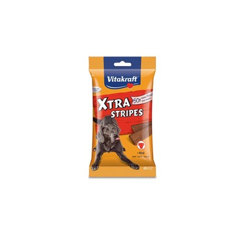 Confezione 20 Xtra Stripes per cani gusto manzo 200gr