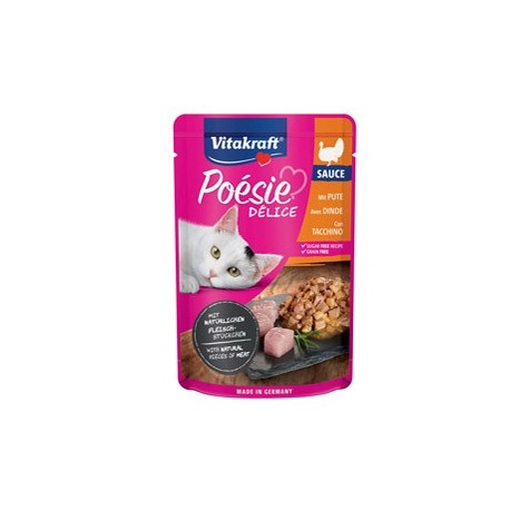 PoE'sie DE'liSauce per gatti gusto tacchino 85 gr