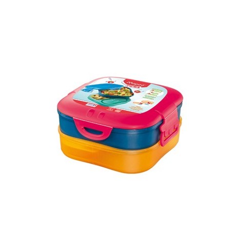 Lunch Box 3 in 1 rosa corallo Picnik Concept Maped