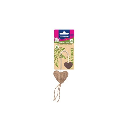Gioco Pure Nature cuore con Catnip per gatti