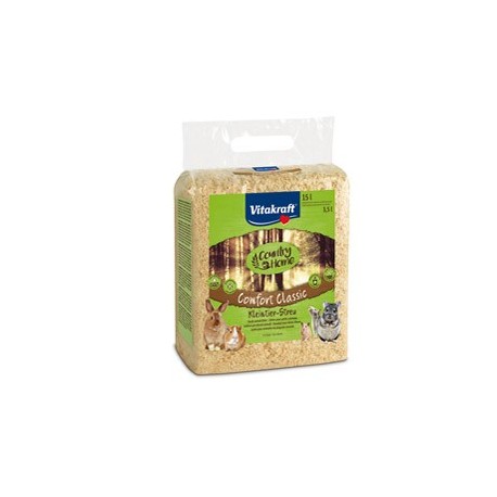 Country Home Lettiera in trucioli comfort per roditori 15Lt