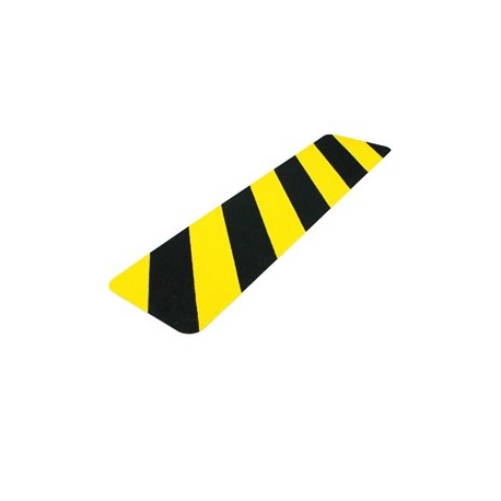 Striscia segnaletica da terra giallo/nera 610x150mm Tarifold