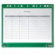 Conf. 5 Buste forate per supporti magnetici ad anelli f.to A4 verdi Tarifold