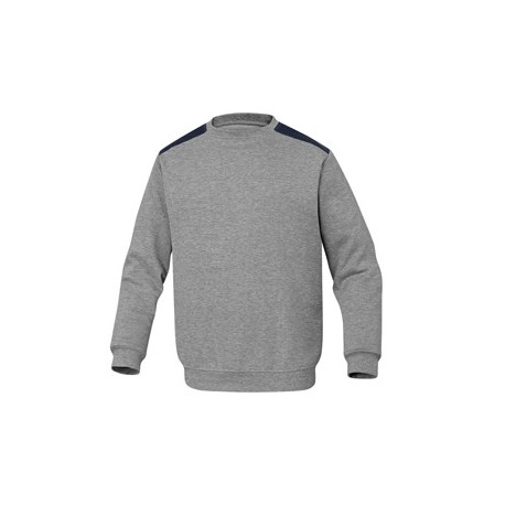 Felpa Sportiva Olino in pile Tg. M grigio