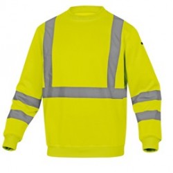 Felpa sportiva Astral alta visibilitA'Tg. M giallo fluo